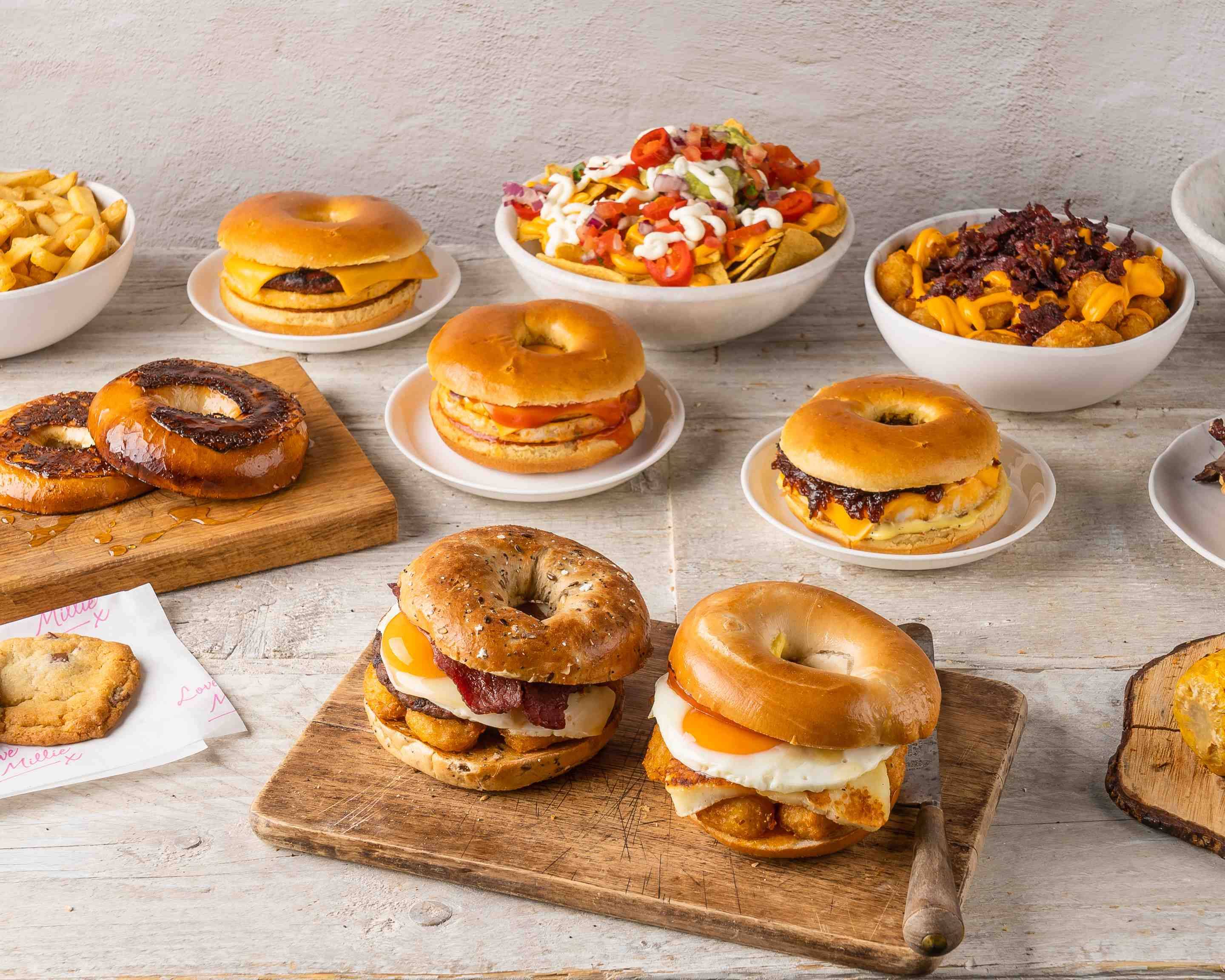 Holy Bagel (Luton) Menu Takeaway in London Delivery Menu & Prices