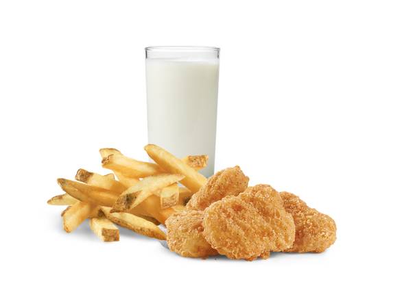 Kids' Chicken Nuggets Meal (4 pcs) (Cals: 420)