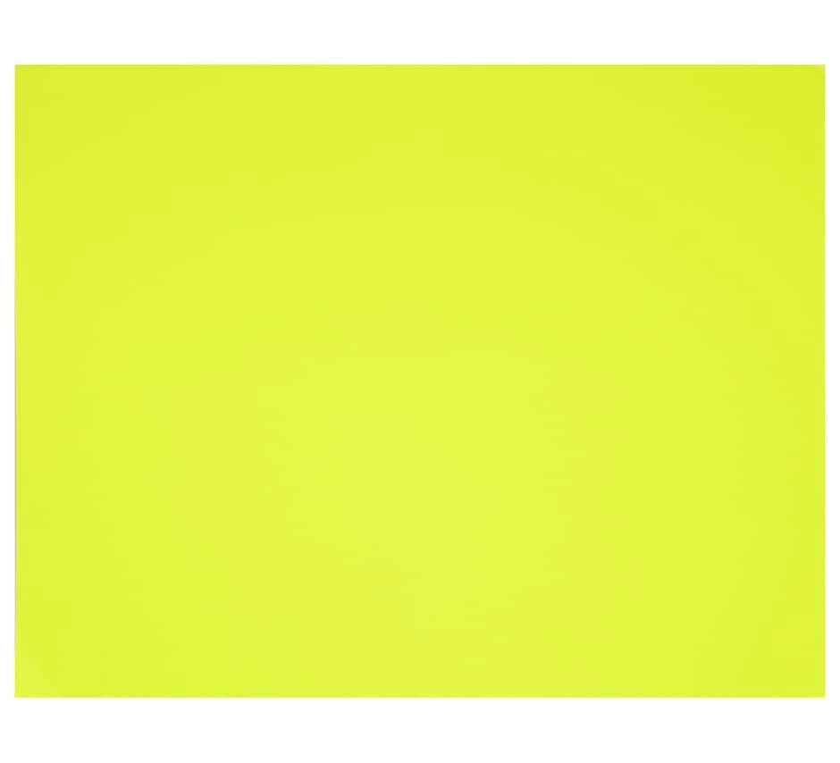 Poster Boards, 22x28 in, Neon Yellow