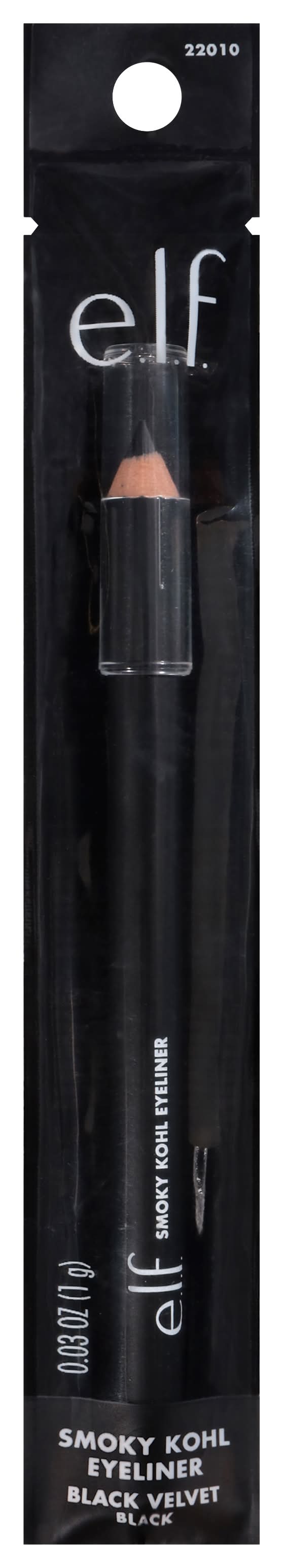 e.l.f. Smoky Kohl Eyeliner, Black Velvet (0.03 oz)