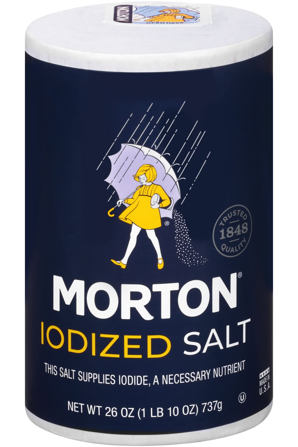 Morton Iodized Salt (26 oz)