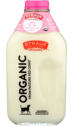 Straus Organic 2% Milk