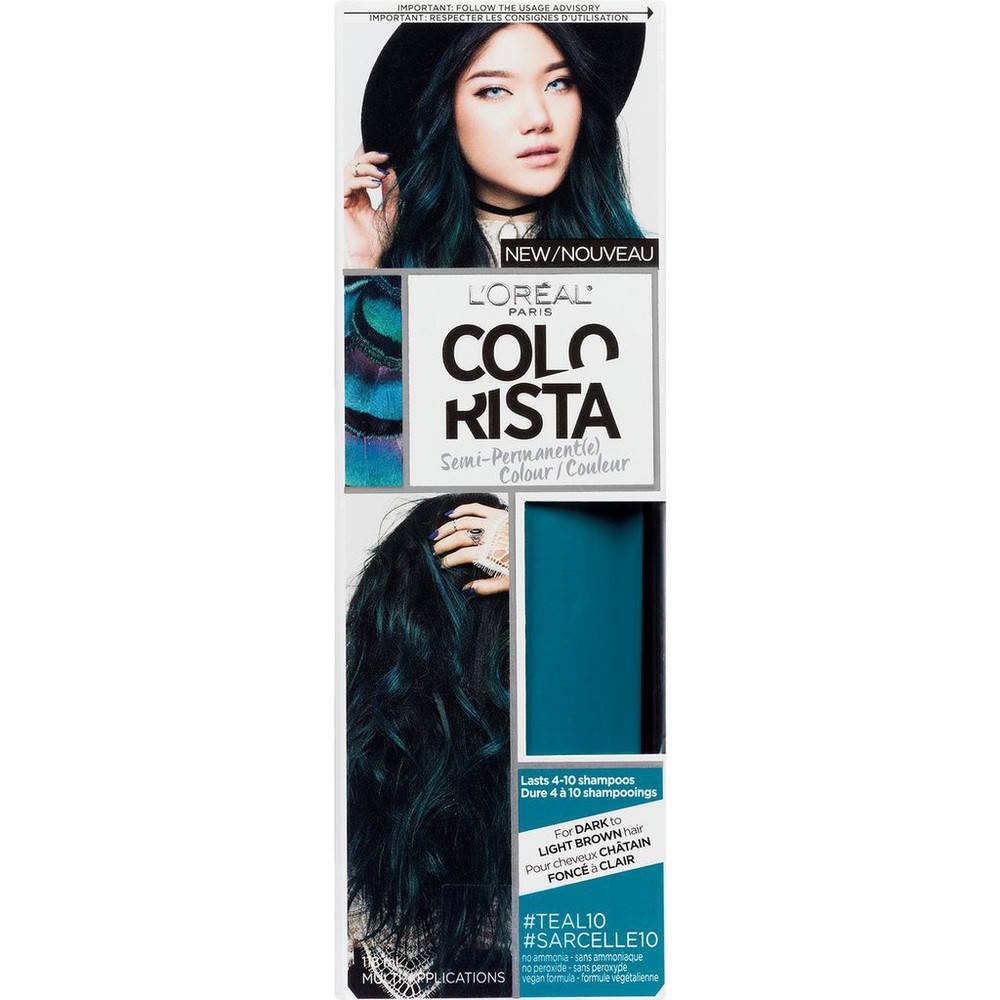 L'oréal Colorista Semi-Permanent Colour #Teal10 (1 ea)