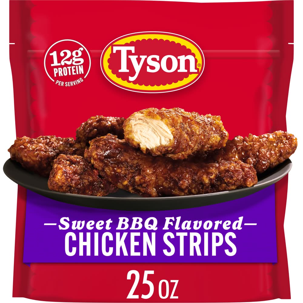 Tyson Honey Bbq Flavored Chicken Strips (708.74 g)