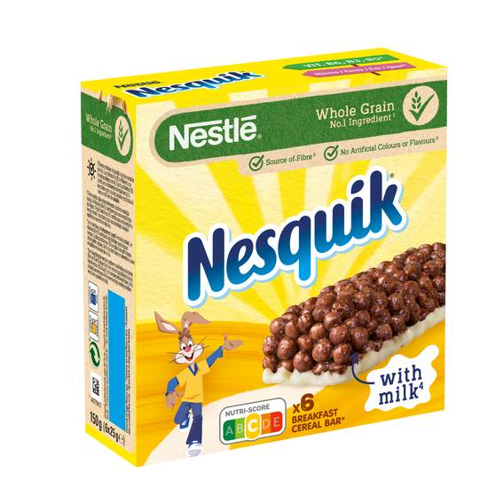 Nestlé - Nesquik barres de céréales du chocolat (6 pièces)