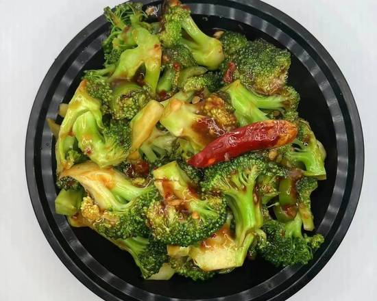 🌶️ Broccoli with Garlic Sauce