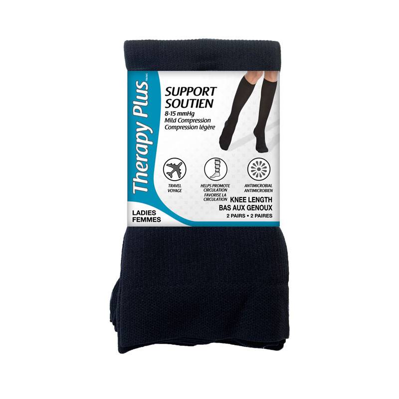 Therapy Plus Ladies Knee High Socks (6 to 10/navy)