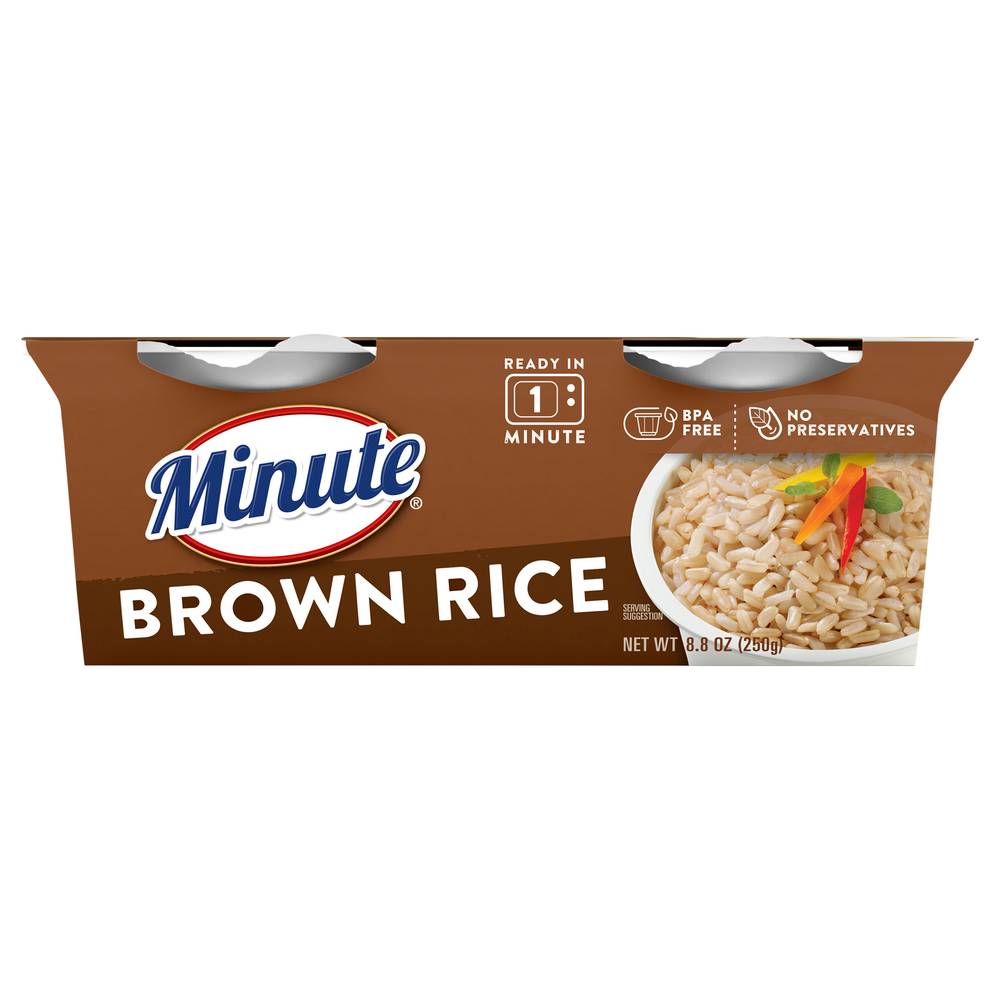 Minute Ready To Serve Brown Rice (2 ct)