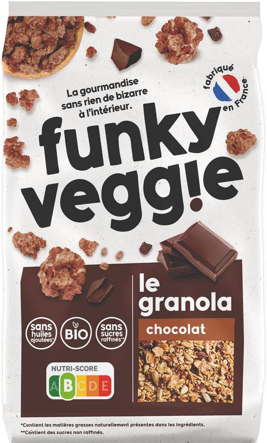 Funky Veggie - Granola (chocolat)