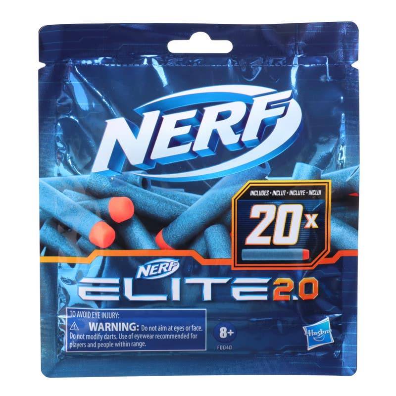 Nerf dardos elite 2.0 (20 un)