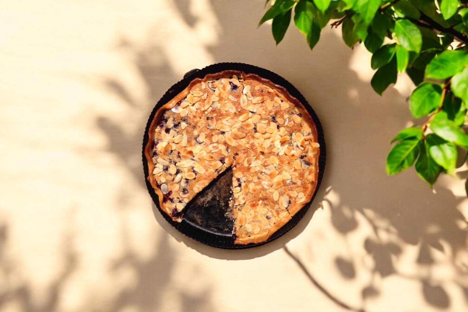 🥧 🌱 Tarte aux Amandes