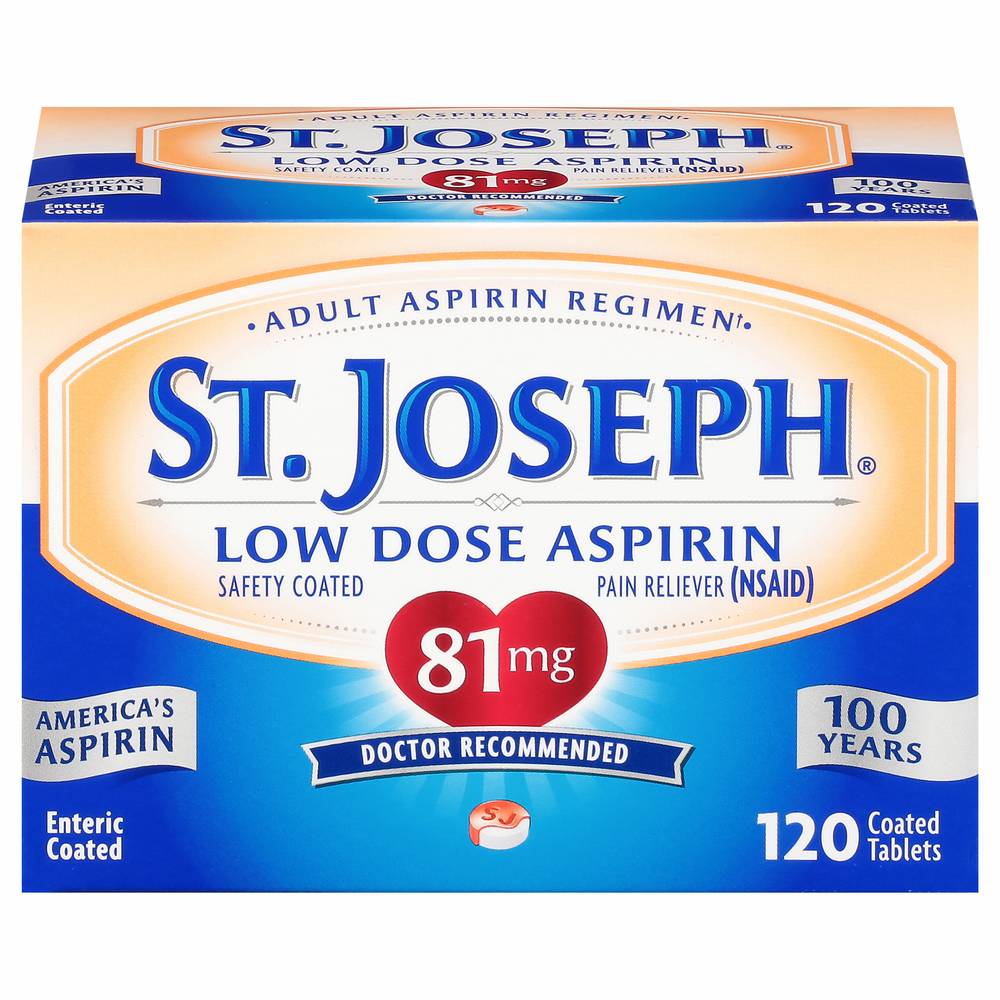 St. Joseph Low Dose Aspirin Tablets