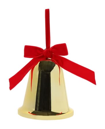 Christmas Gold Bell Décor
