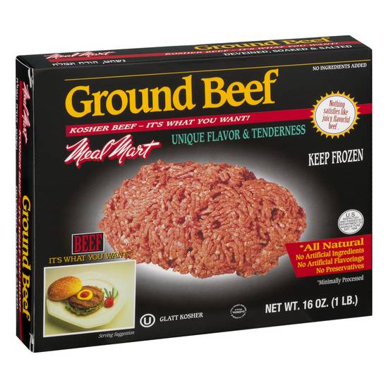 Meal Mart All Natural Deveined Soaked & Salted Ground Beef