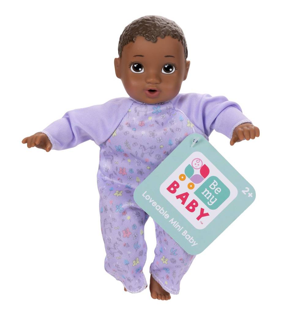Be My Baby Loveable Mini Baby Doll, Assorted Styles, 8 in