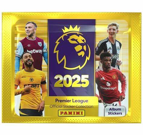 Panini Premier League 2025 Album Stickers