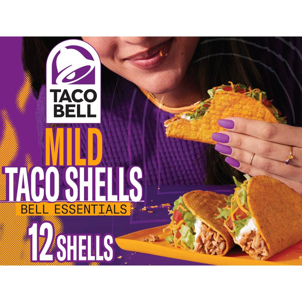 Taco Bell Mild Seasoned Taco Shells