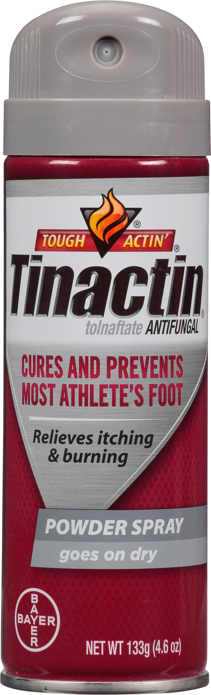 Tinactin Tough Actin Antifungal Foot Powder Spray (4.6 oz)