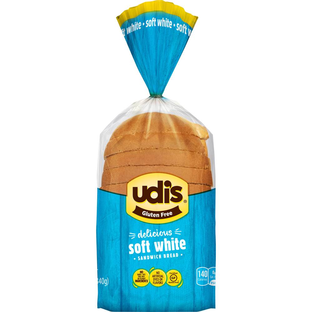 Udi's Gluten Free Soft White Sandwich Bread