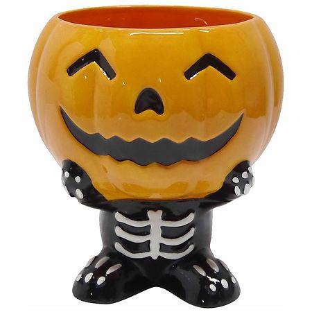 Festive Voice Pumpkin Footed Bowl