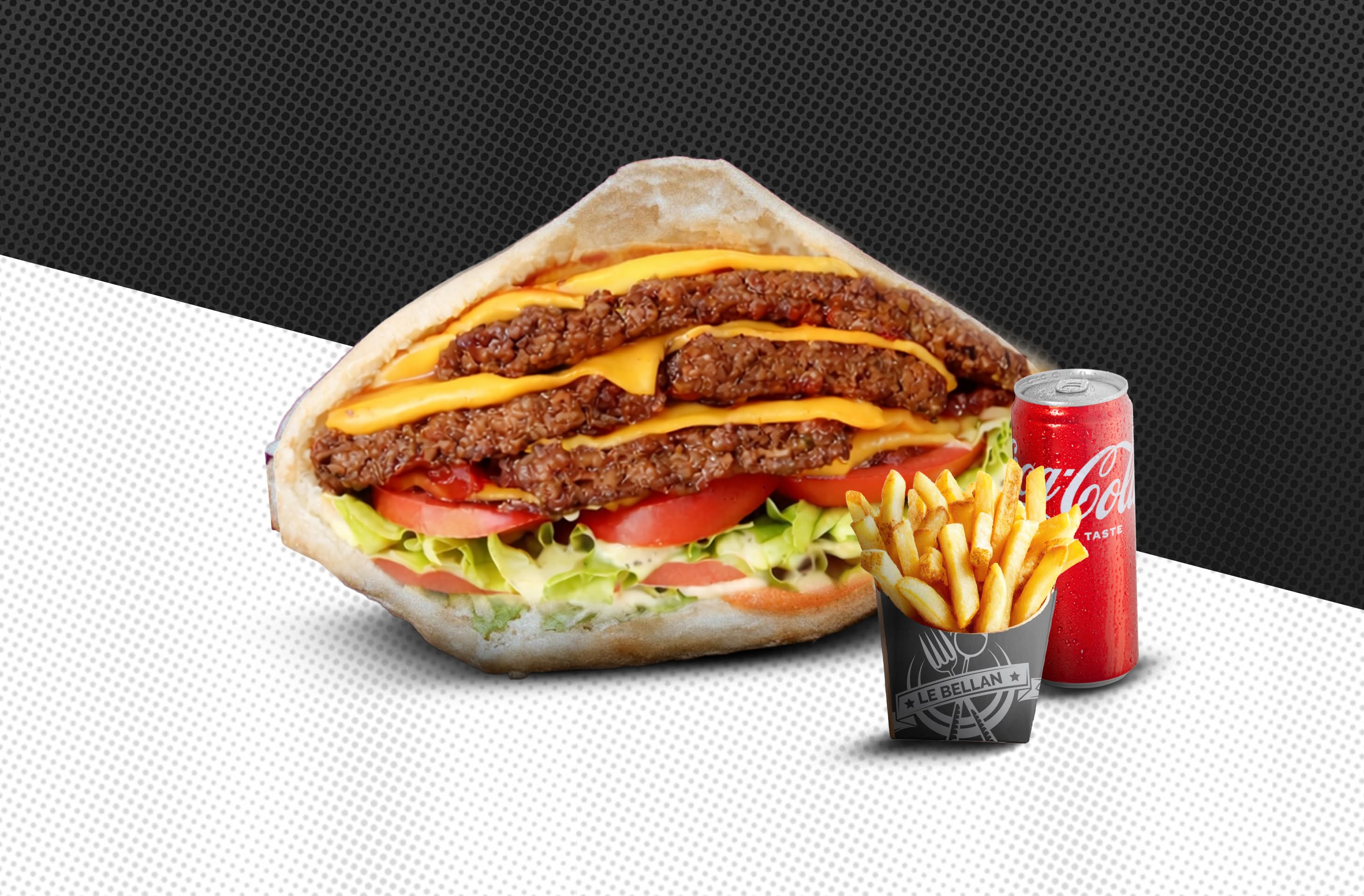 MENU SANDWICH TRIPLE STEAK