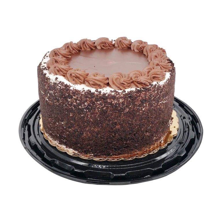 8"Sl Chocolate Cstm Cake (Jaw)