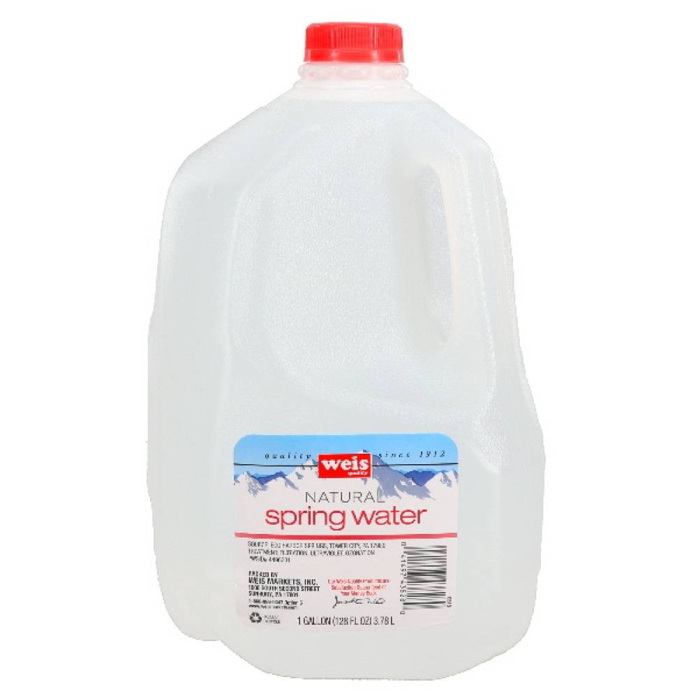 Weis Natural Spring Water (1 gal)