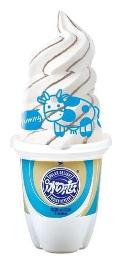冰戀雪捲冰淇淋 - 牛奶風味