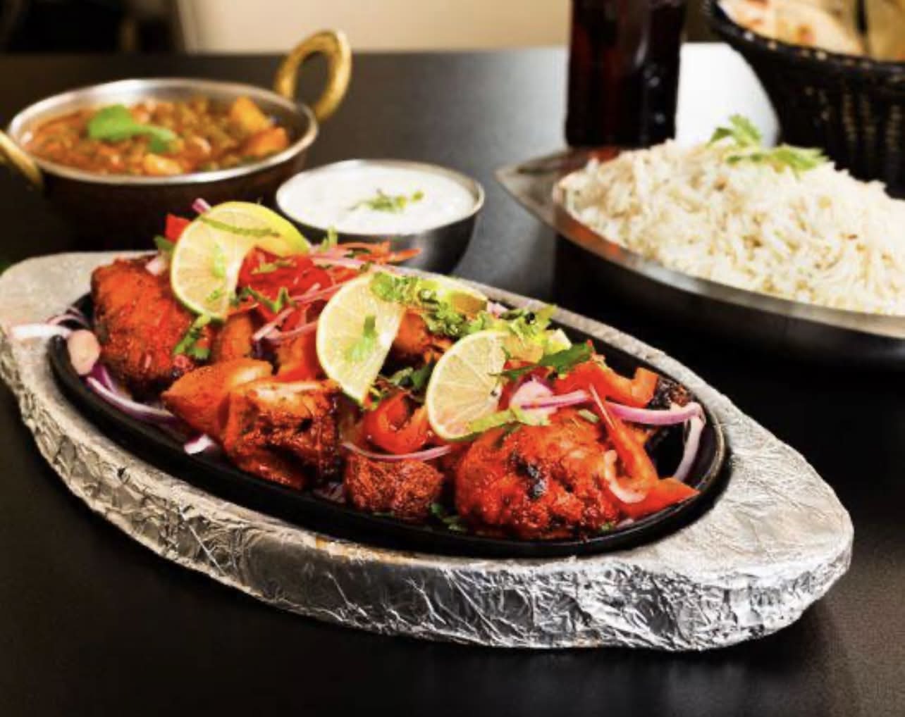 Menu Assiette Chicken Tikka