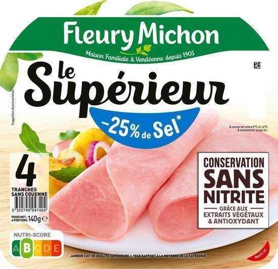 Fleury michon jambon blanc (4ct)