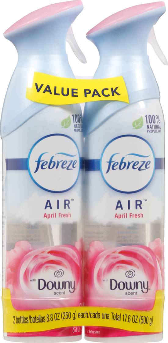 Febreze Air Effects Air Freshener, Downy April Fresh Scent (2 ct)