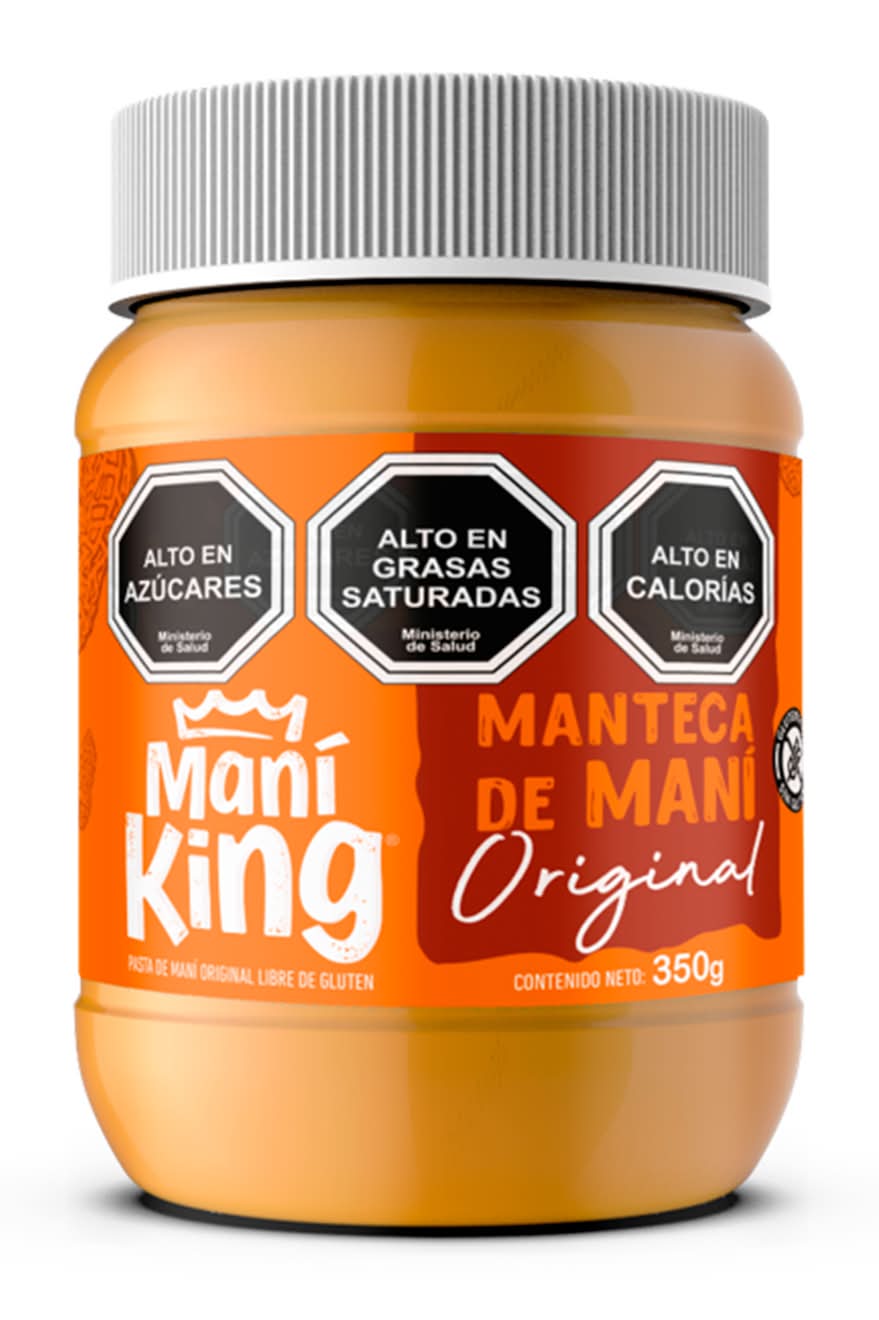 King · Mantequilla de maní original (350 g)
