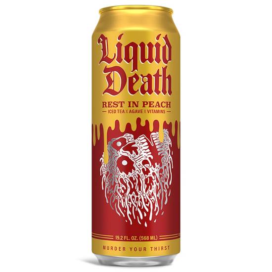 Liquid Death Rest in Peach Iced Tea (19.2 floz)
