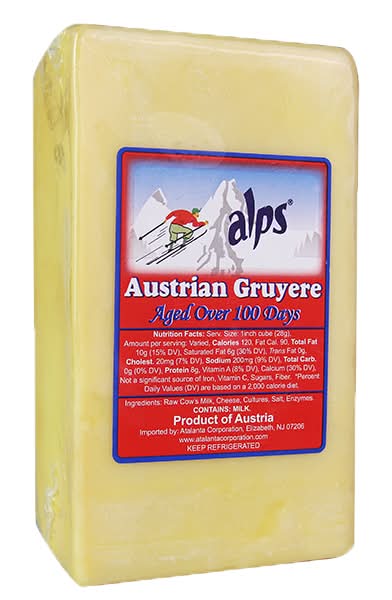 Atalanta Alps Gruyere Cheese Of Austria (12 units)