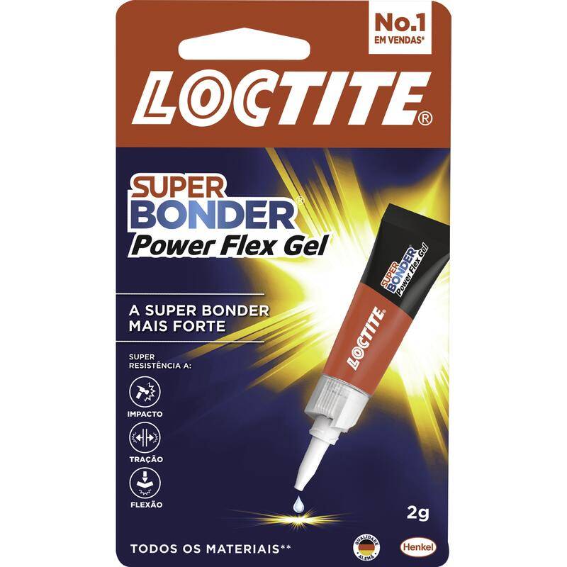 Loctite cola super bonder power flex gel (2g)