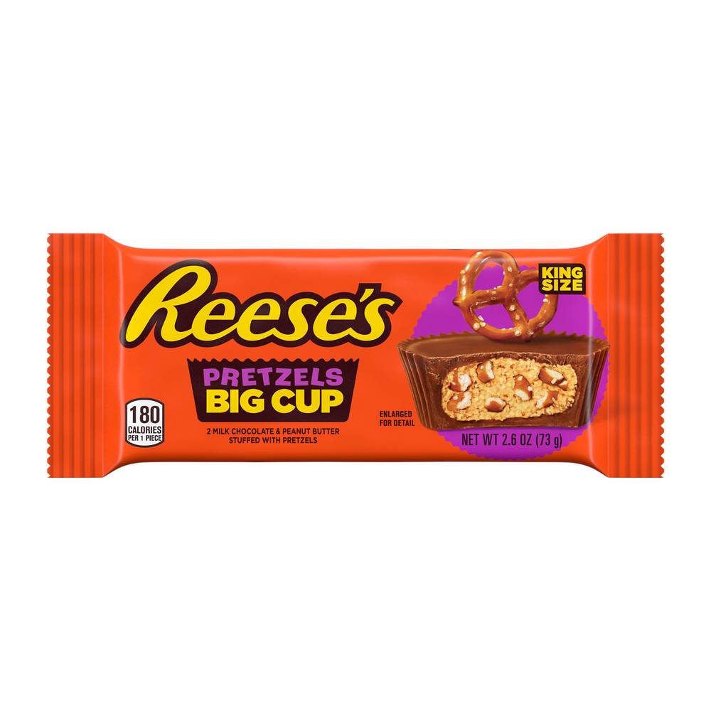 Reese's Big Cup With Milk Chocolate & Peanut Butter Pretzels (2.6 oz)