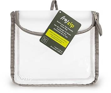 ReZip 8 Travel Organizer, Clear/Gray (BA217-GRY)