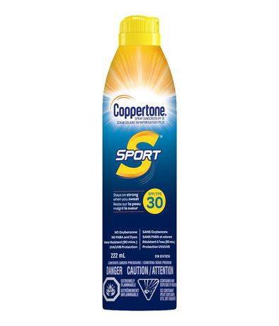 Coppertone Sport Sunscreen Continuous Spray Spf 30 (222 ml)