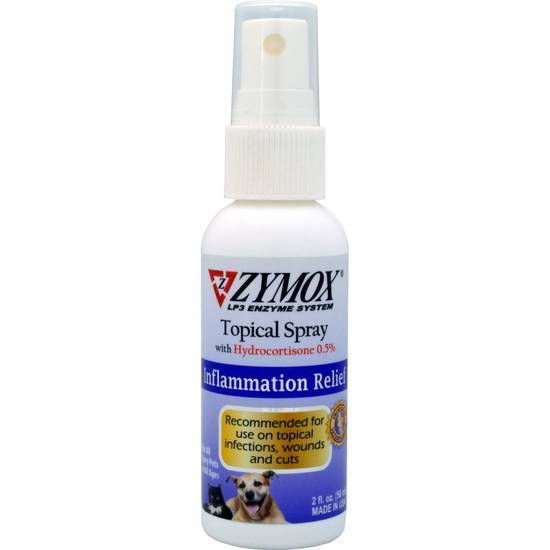 Zymox Spray With .5% Hydrocortisone (2 oz)