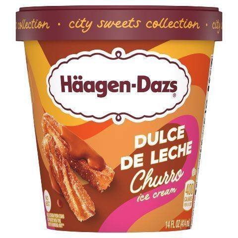 Haagen Dazs Dulce De Leche Churro 14oz