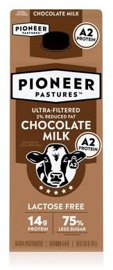 Pioneer Pastures Ultra Filtered 2% Reduced Fat Chocolate Milk (59 fl oz)