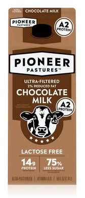 Pioneer Pastures Ultra Filtered 2% Reduced Fat Chocolate Milk (59 fl oz)