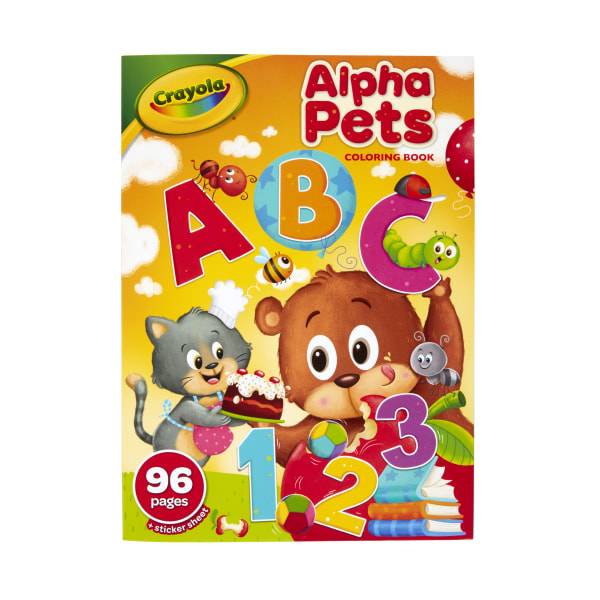 Crayola Alpha Pets Coloring Book
