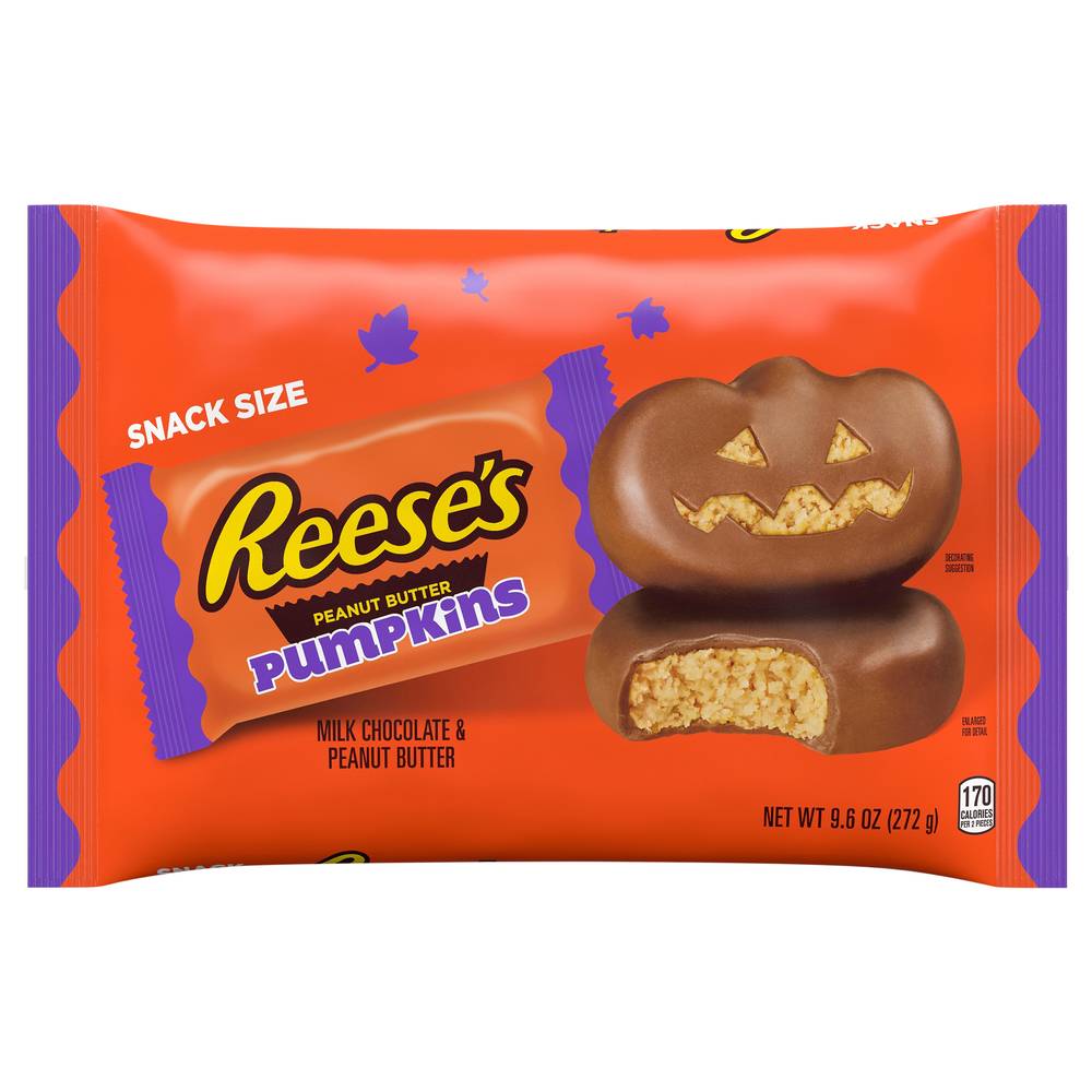 Reese's Pumpkins Candy (milk chocolate-peanut butter)