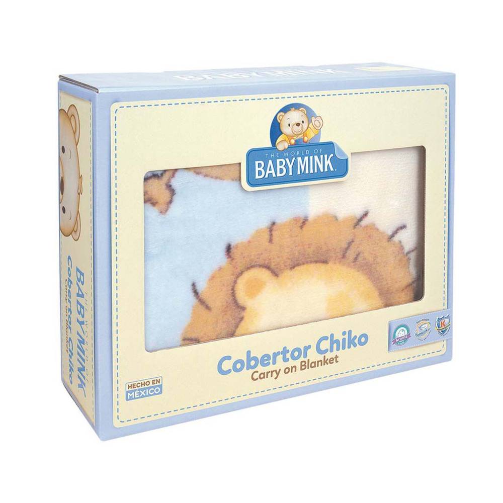 Baby mink cobertor paseo (1 pieza)