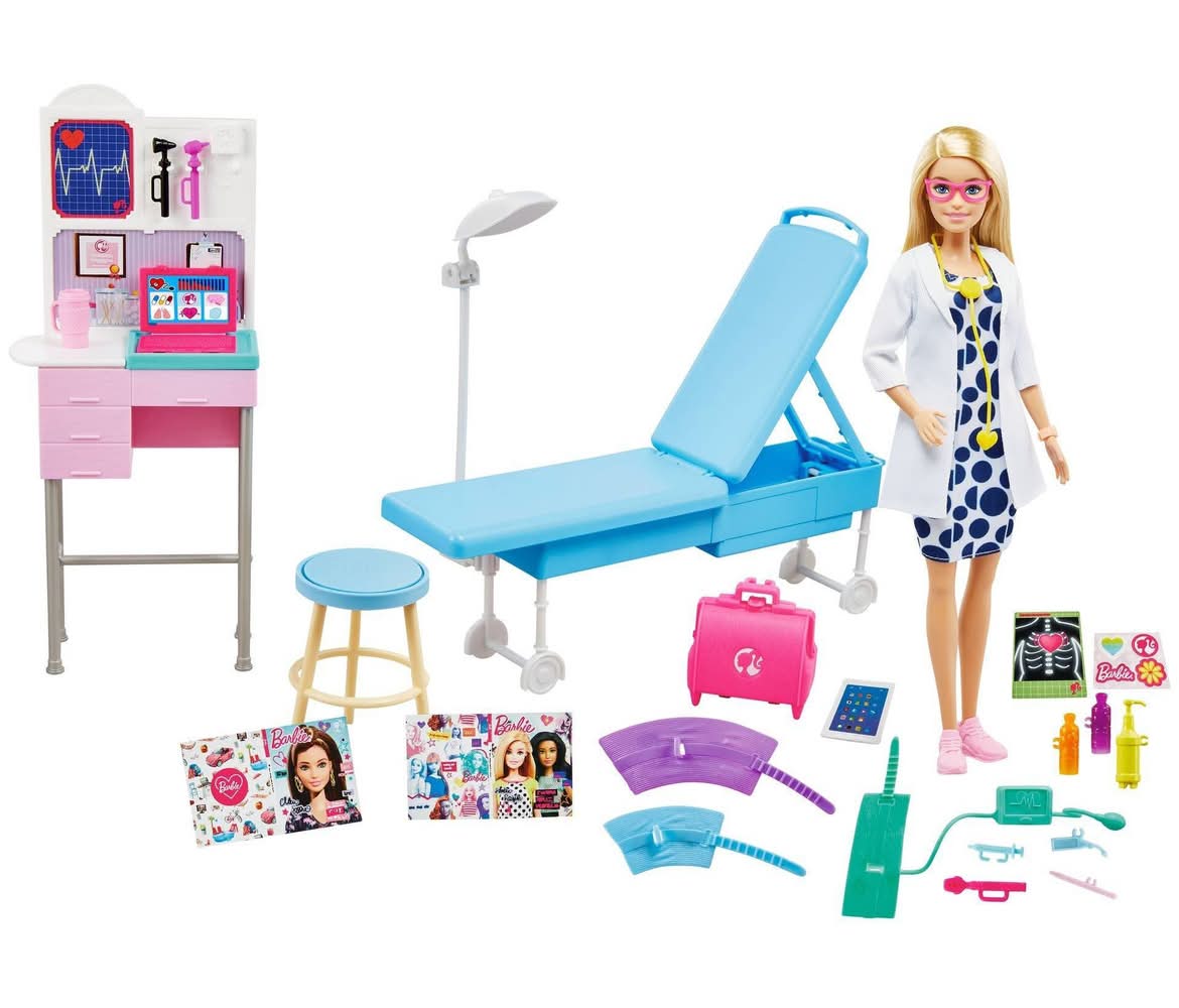 Barbie Careers Medical Doctor Doll Playset