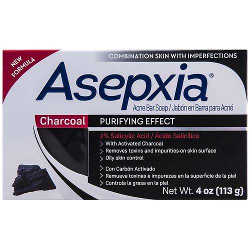 Asepxia Charcoal Cleansing Bar - 4.0 OZ