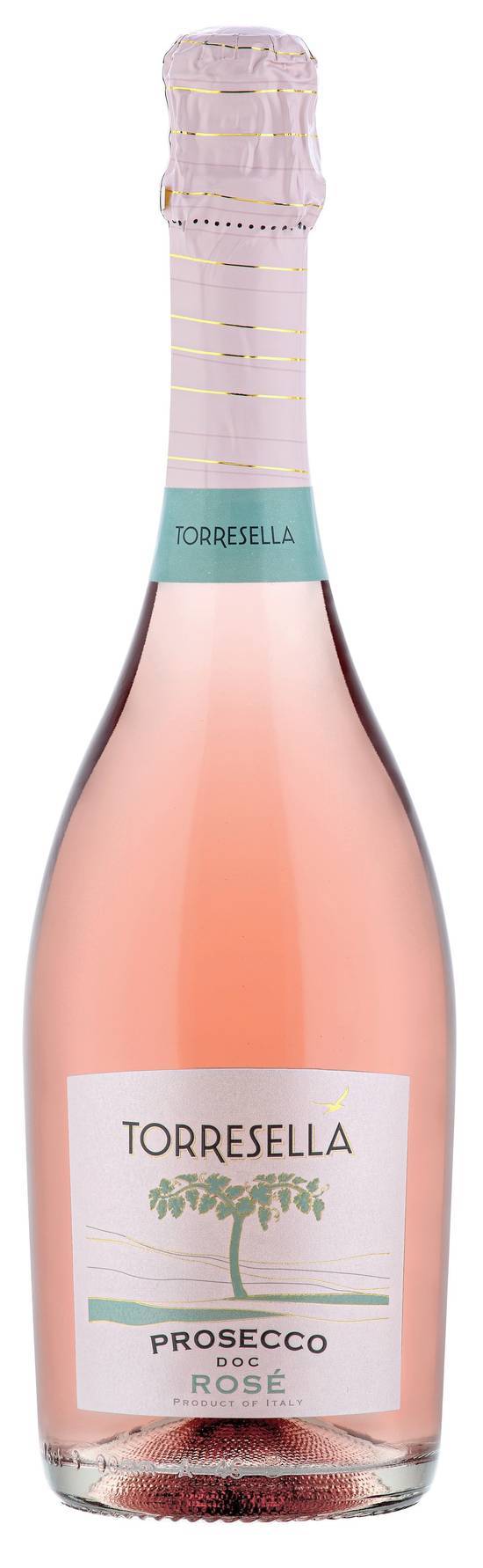 Torresella Prosecco Rosé Doc Brut (750ml bottle)
