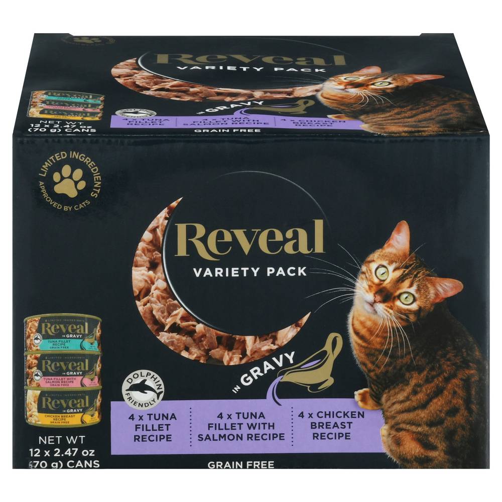 Reveal Pet Food Grain Free Cat Food (12 ct)