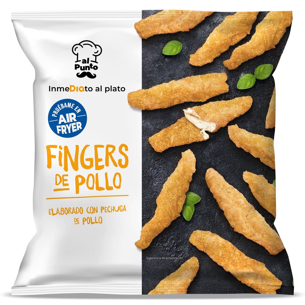 Fingers De Pollo Al Punto Dia Bolsa 400 G